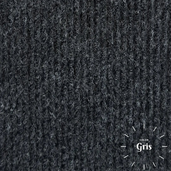 Cubrepiso Económico Gris Oscuro Con Base De Goma - Modelo Sun Foam