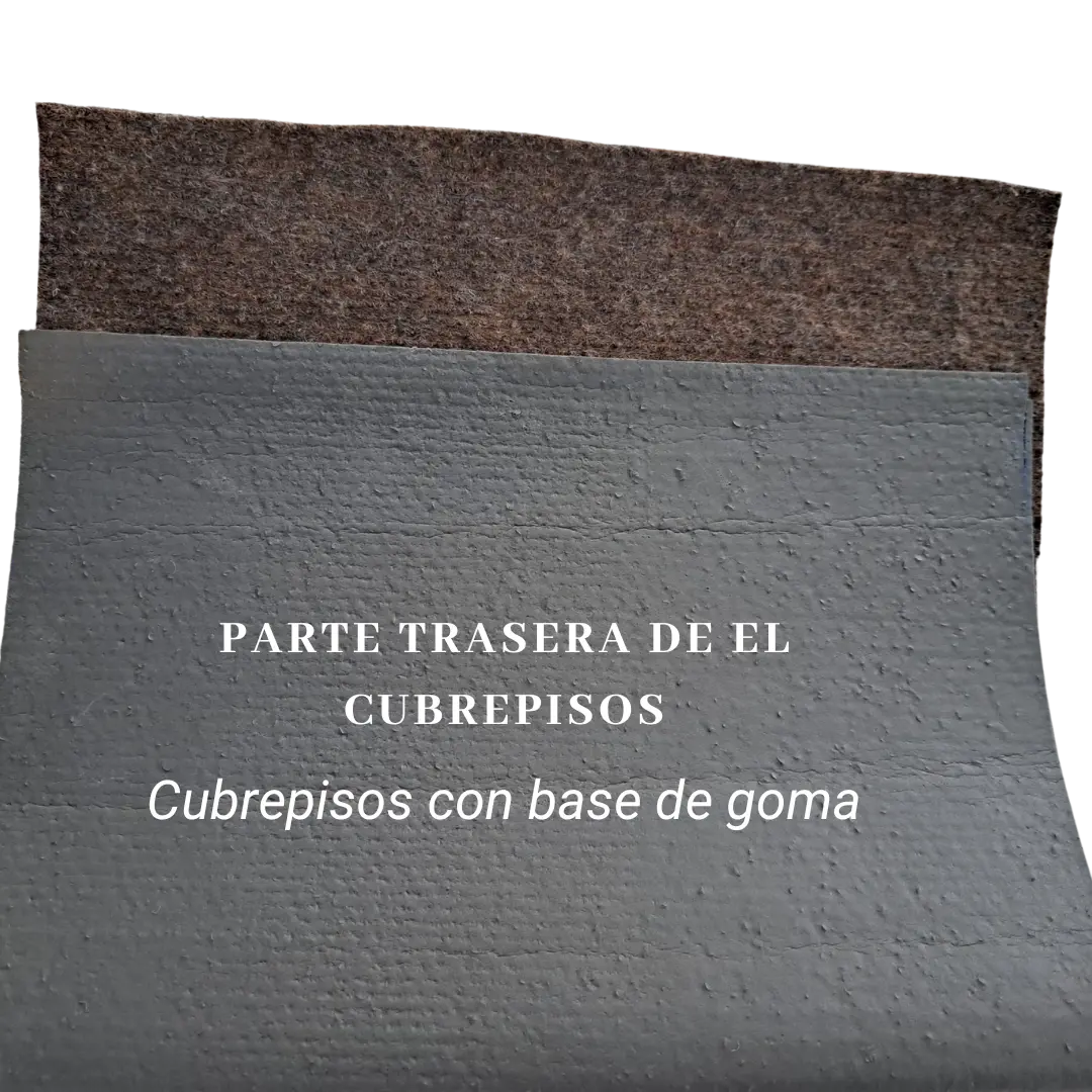 Cubrepisos Económico Con Base De Goma - Modelo Sun Foam