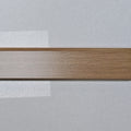 Guardapolvo MDF Laminado Veta Madera Roble Crudo 12mm x 70mm x 2.4m