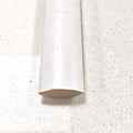 Junquillo MDF Laminado Veta Madera Blanco 20mm x 20mm x 2.4m