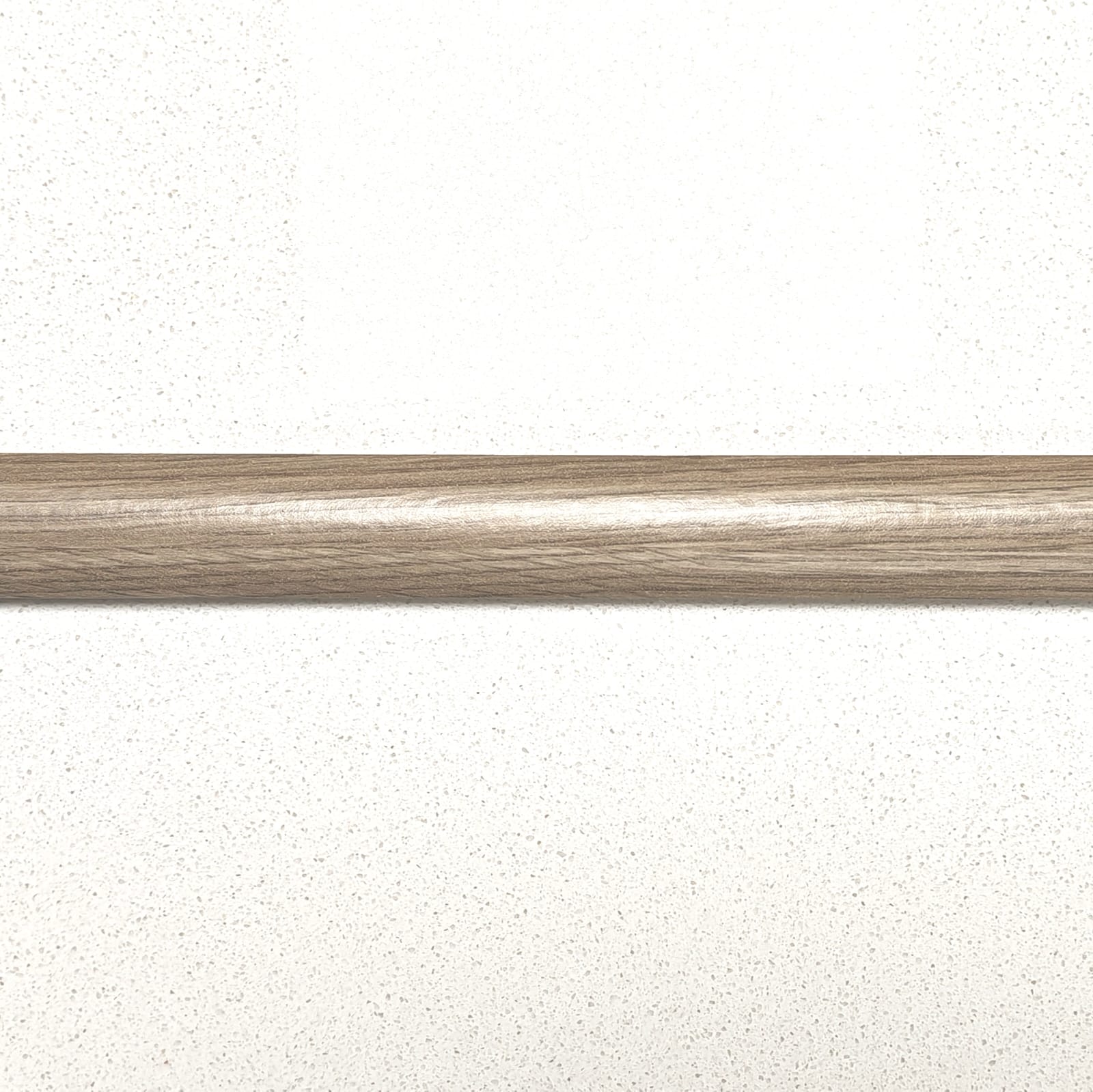 Junquillo MDF Laminado Veta Madera Gris Ceniza 20mm x 20mm x 2.4m