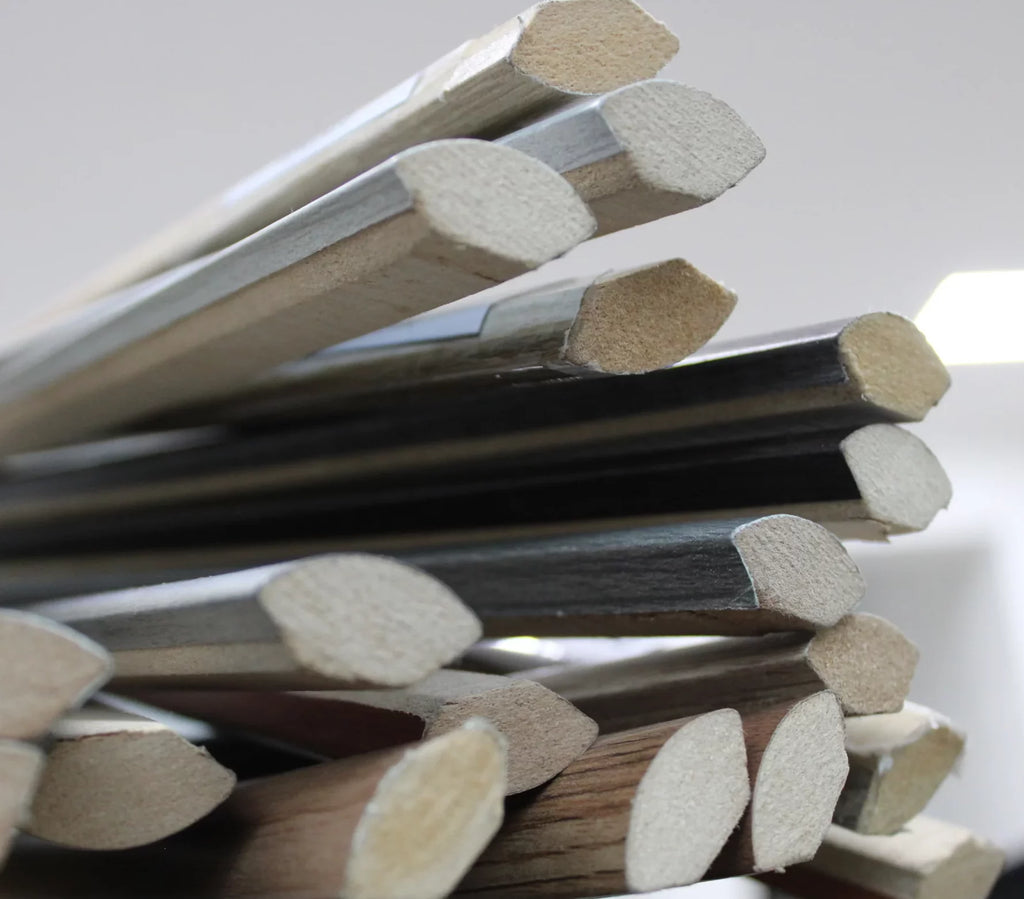 Junquillos Laminados veta madera