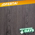 Piso Flotante 8mm Grey Oscuro - Línea Spirit - Rinde 2.41m2