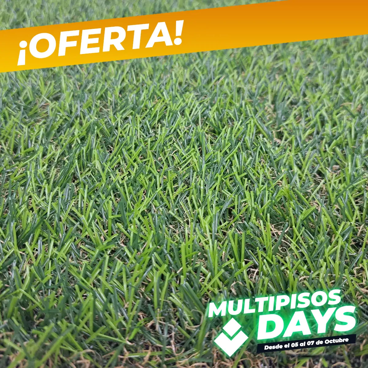 Pasto Sintético 20mm-Línea Vivo Turf - PS2002LS