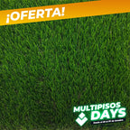 Pasto Sintético 40mm - Línea Vivo Turf - PS4002LS