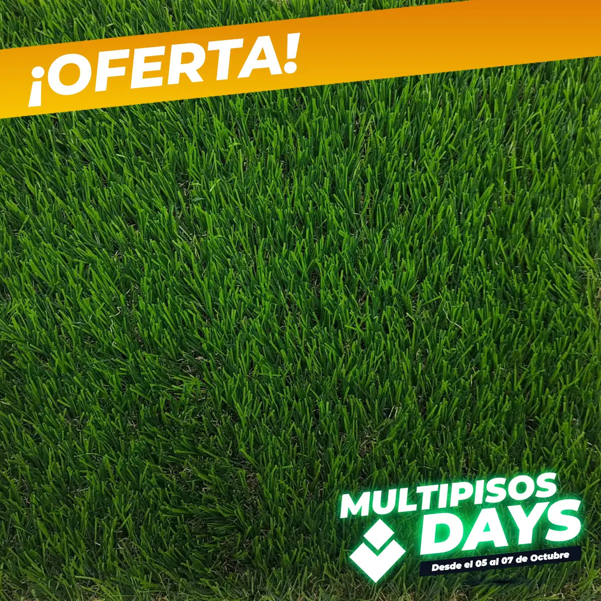 Pasto Sintético 40mm - Línea Vivo Turf - PS4002LS