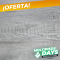 Piso Vinílico SPC Gris 5mm - Kronomax - con Manta Acústica
