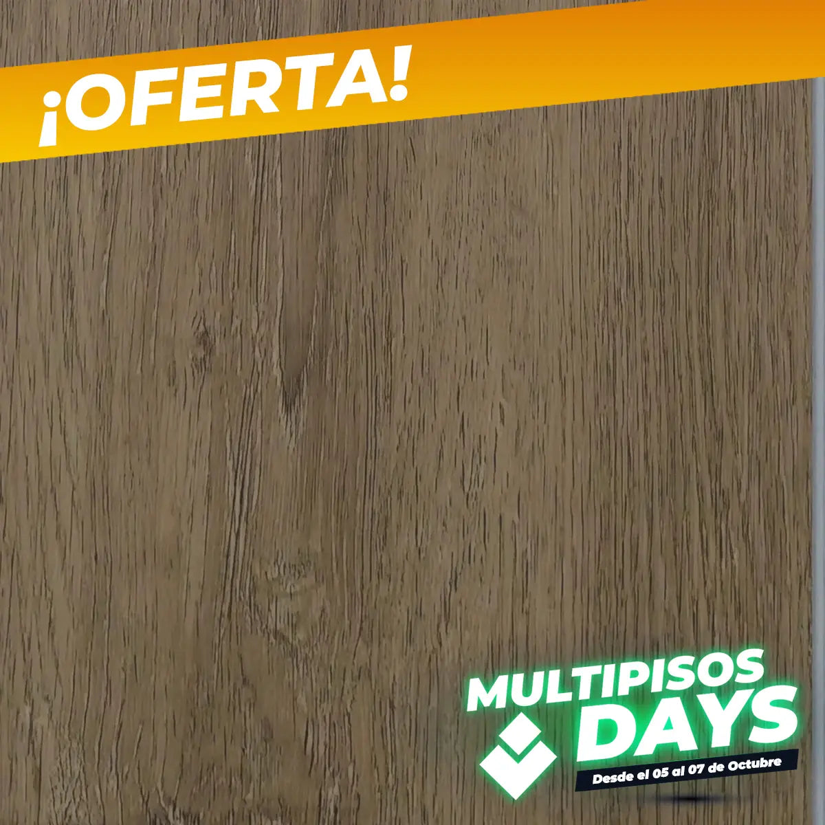 Piso vinílico SPC linea luxury SPCM-10 6.5mm  - Virgen - Premium, click, texturado, mate, filtro u.v. Micro biselado, rinde 1.76m²