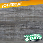 Piso Vinílico SPC Color Roble Americano – 5mm – Línea Aquarius