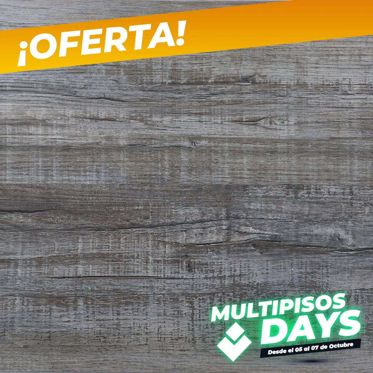 Piso Vinílico SPC Color Roble Americano – 5mm – Línea Aquarius