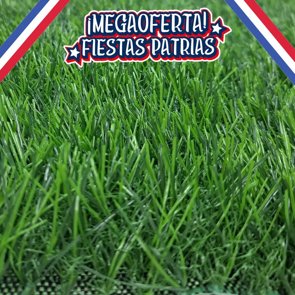 Pasto Sintético - 30mm - Línea Eco Green - PS3001LE