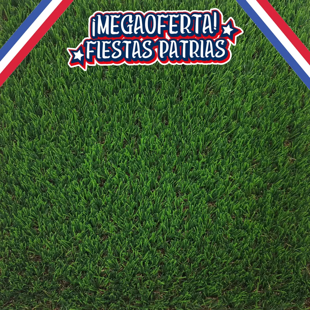 Pasto Sintético 30mm - Línea Supreme Luxury Grass - PS3004LSP