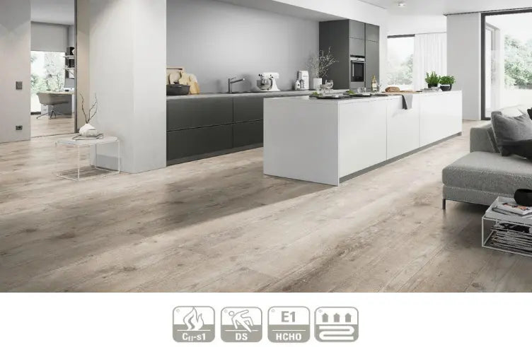 Piso Flotante Laminado Aleman - 8 mm - Origen Alemán - MicroBisel - Alto Tráfico - Old wood