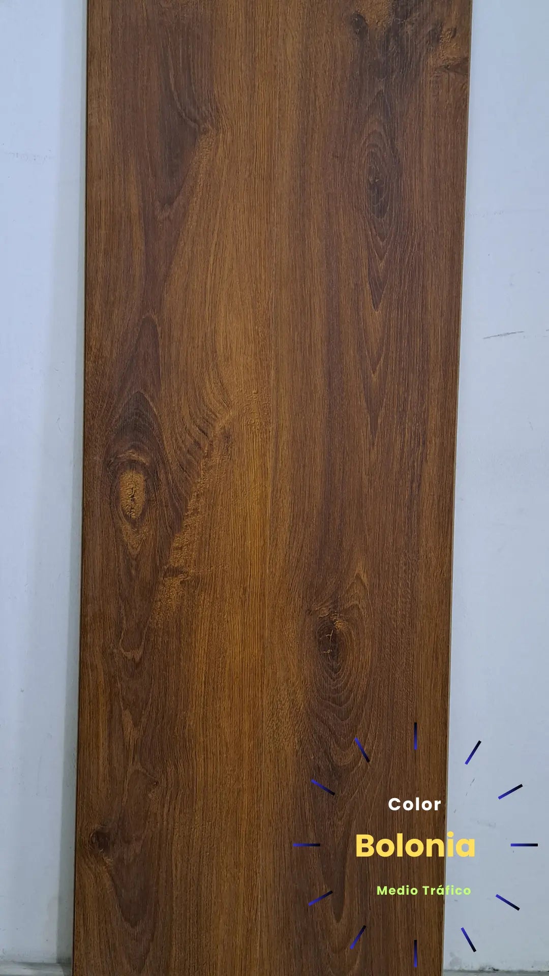 Piso Flotante - 7mm - Canto Recto - Bolonia