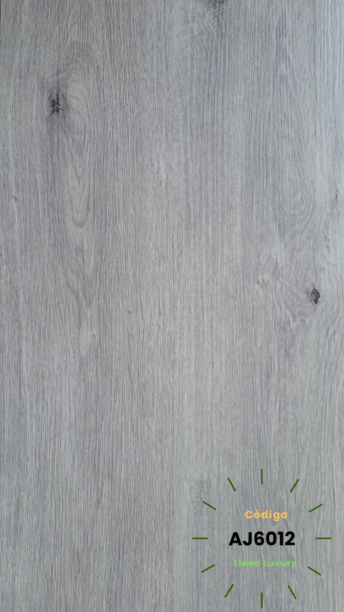 Piso Vinílico SPC Antiruido - 6.5mm - Linea Luxury - AJ6012 - Rinde 2.64m2