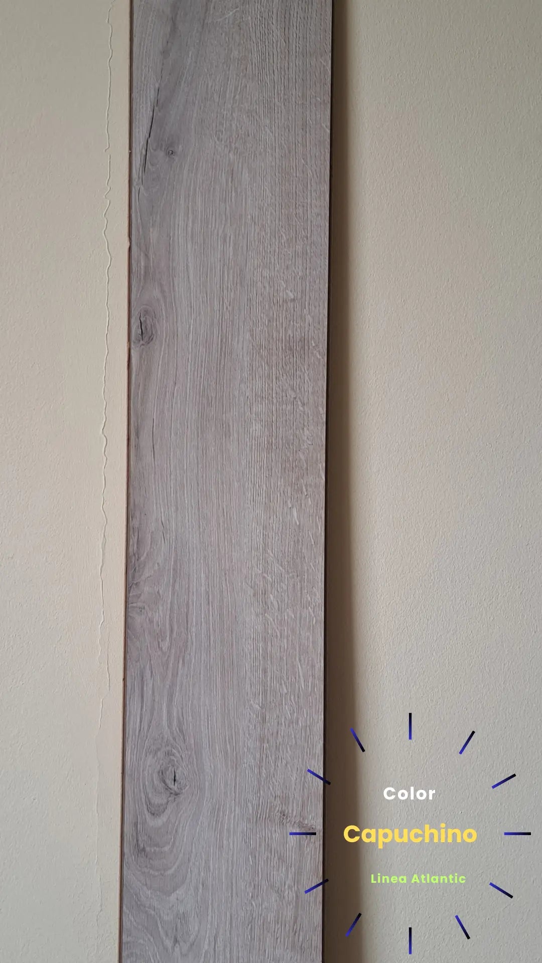 Piso Flotante Laminado Aleman - 8 mm - Origen Alemán - MicroBisel - Alto Tráfico - Capuchino