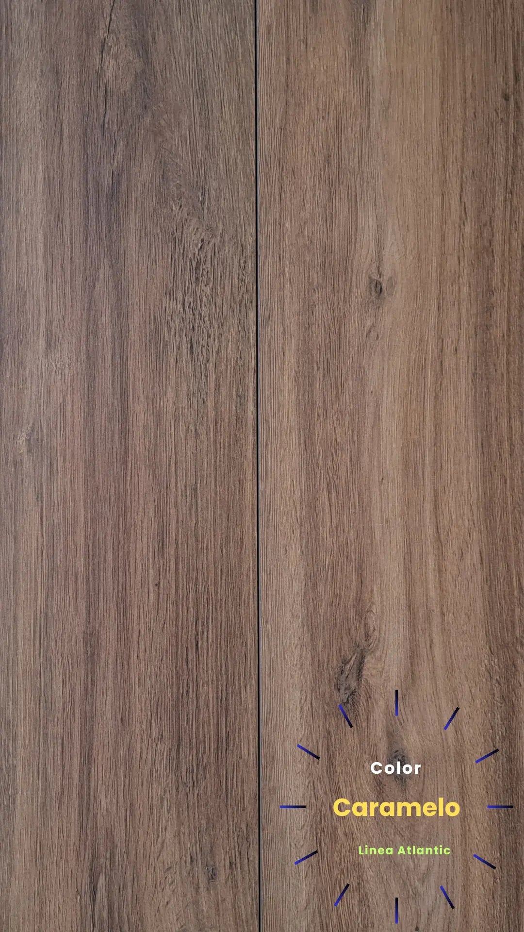 Piso Flotante Laminado Aleman - 8 mm - Origen Alemán - MicroBisel - Alto Tráfico - Caramelo