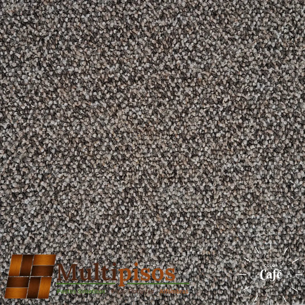 Alfombra Alto Trafico Café - 450 Gramos - Modelo Beach Sand